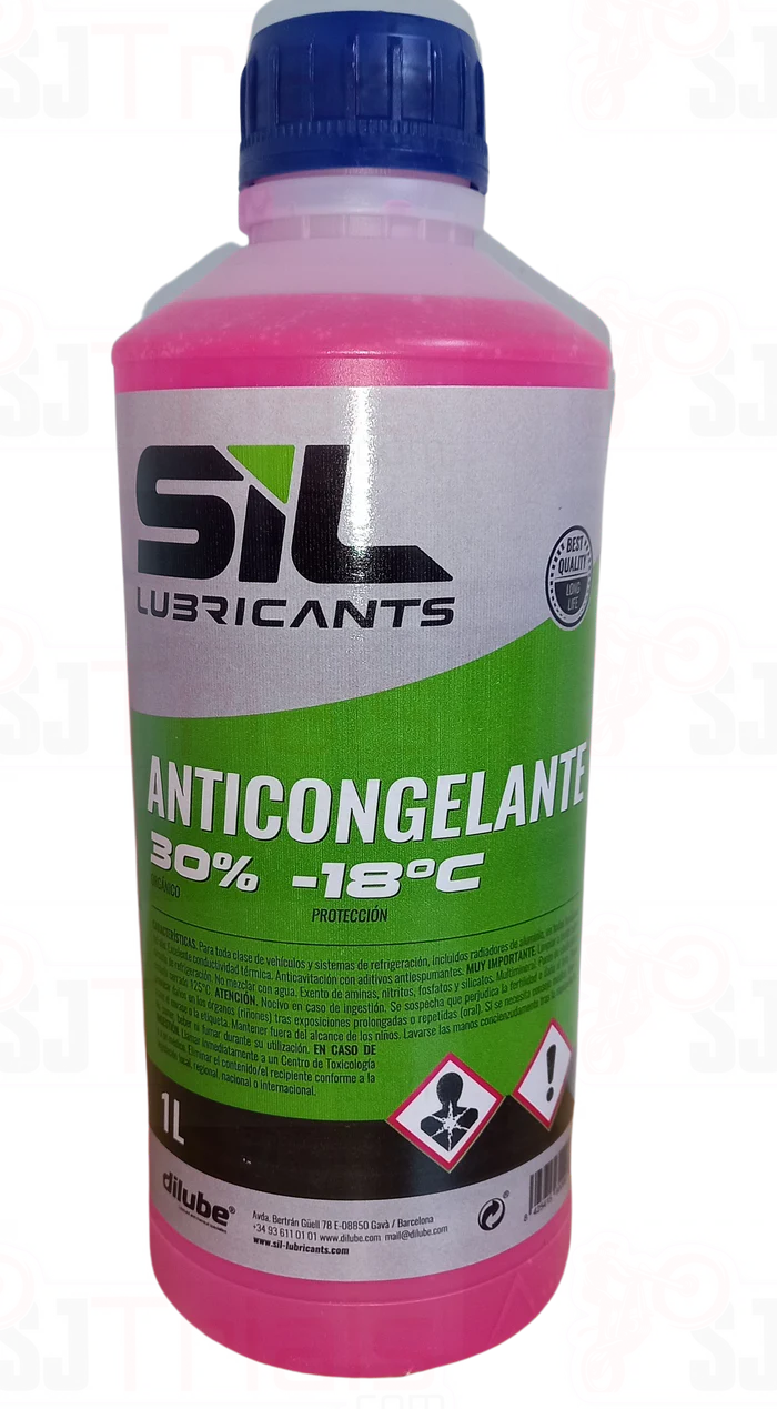 SIL ANTICONGELANTE COOLANT 1 LITRE